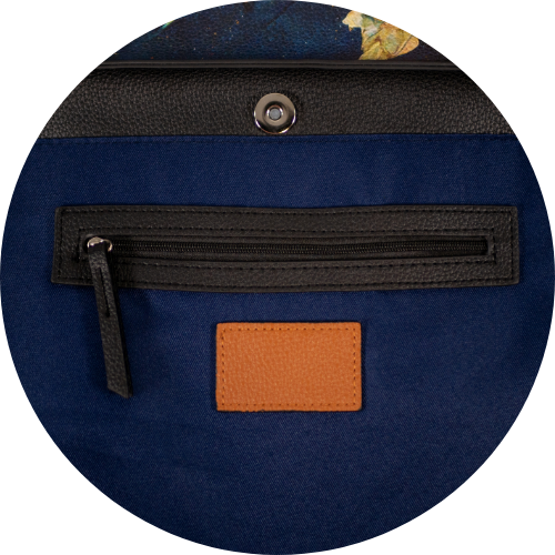 Black Tote Pocket