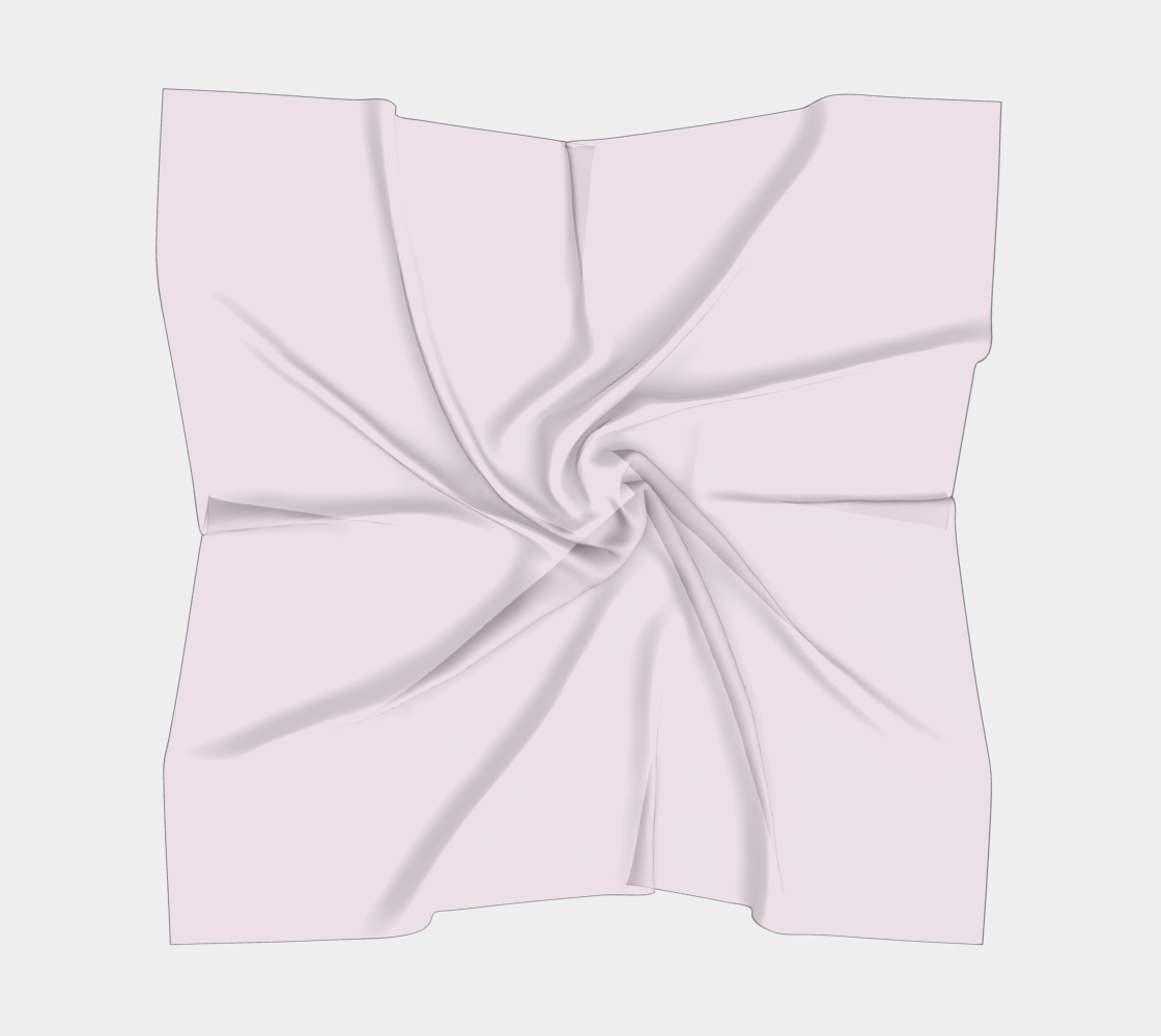 Queen of Petals The Alchemist blush plum square silk scarf, full view, 100 percent silk with rolled hem